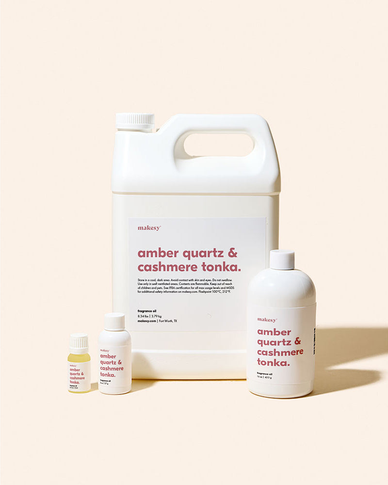 amber quartz & cashmere tonka™ natural fragrance oil