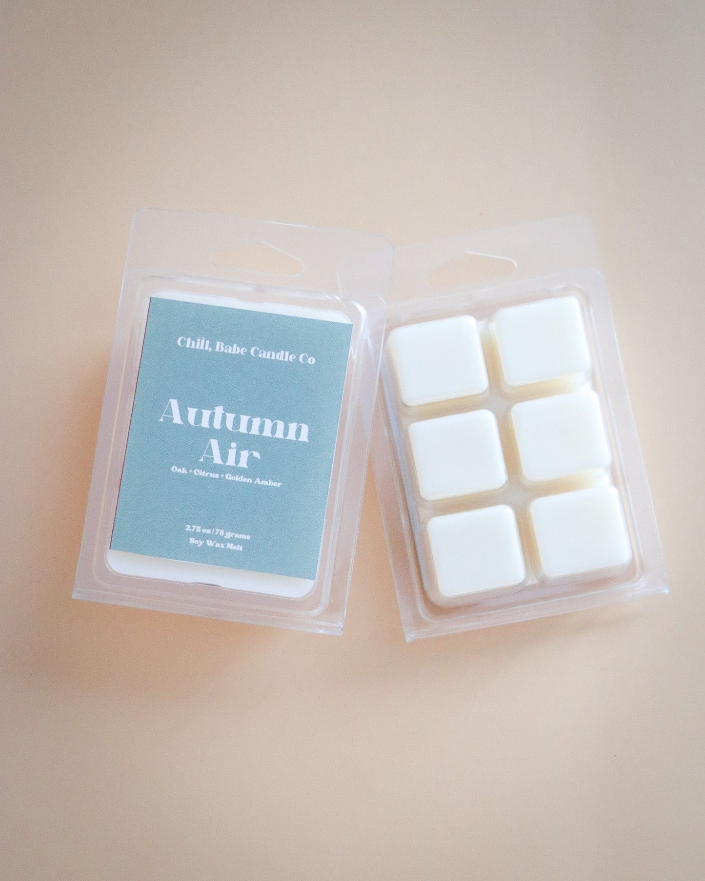 Autumn Air Wax Melt | Oak + Citrus + Golden Amber