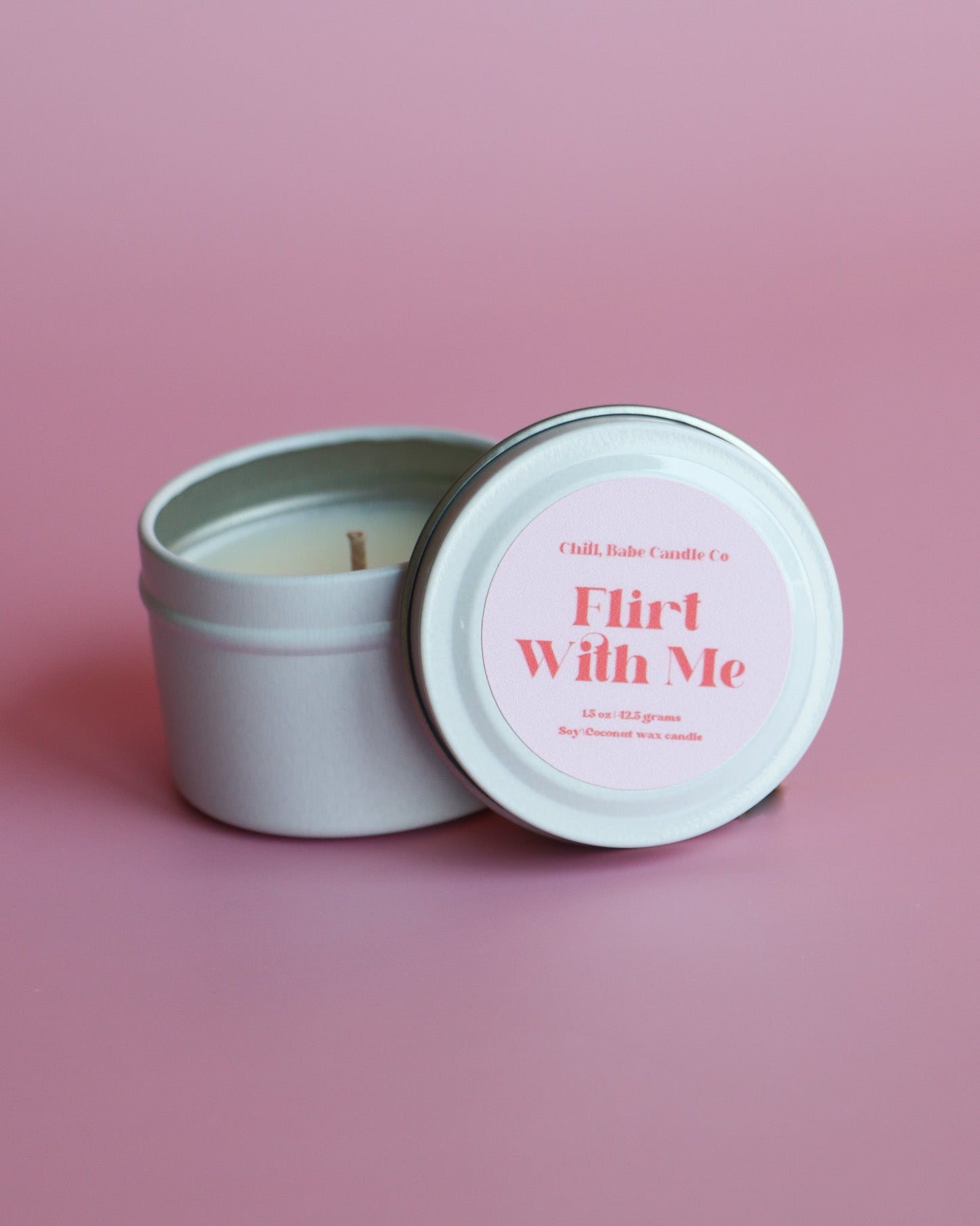 Flirt With Me Candle | Strawberry + Basil + Vanilla