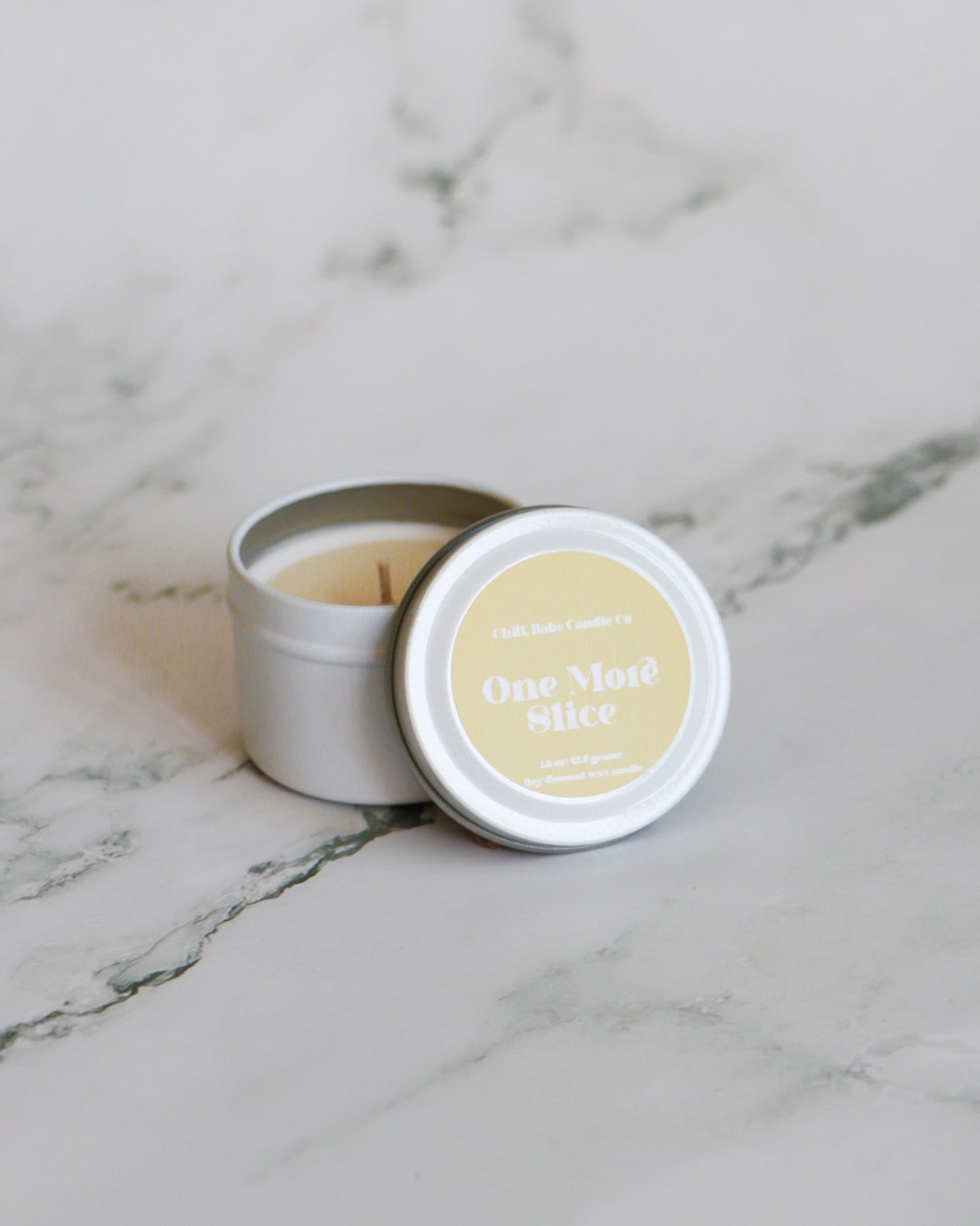 One More Slice Candle | Lemon + Butter + Cake