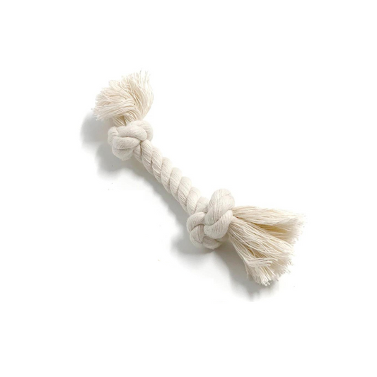 100% Organic Cotton Rope Dog Toy - 5 Sizes