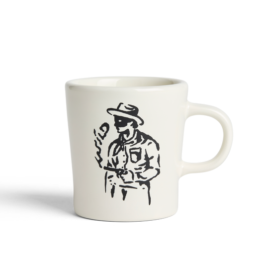 Sam Larson - Smoking Gun - 9oz Modern Diner Mug