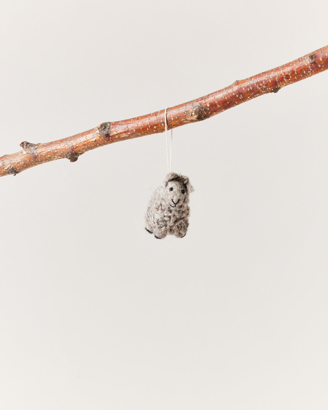 Felted Sheep Ornament