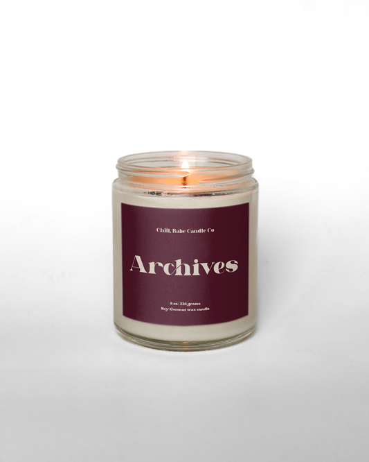 Archives Candle | Ink + Leather + Paper