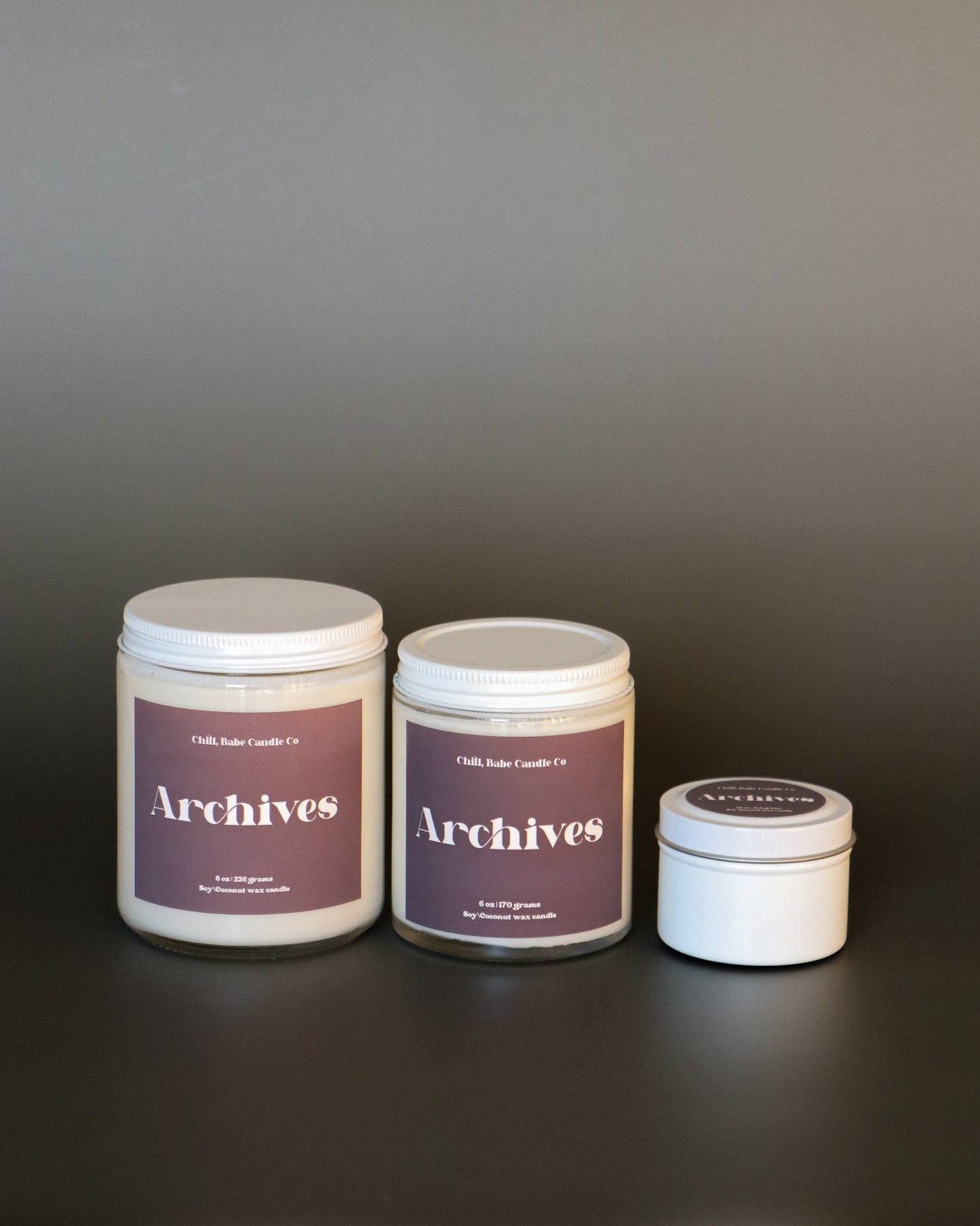 Archives Candle | Ink + Leather + Paper