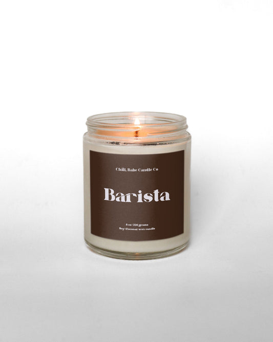 Barista Candle | Coffee + Hazelnut + Maple