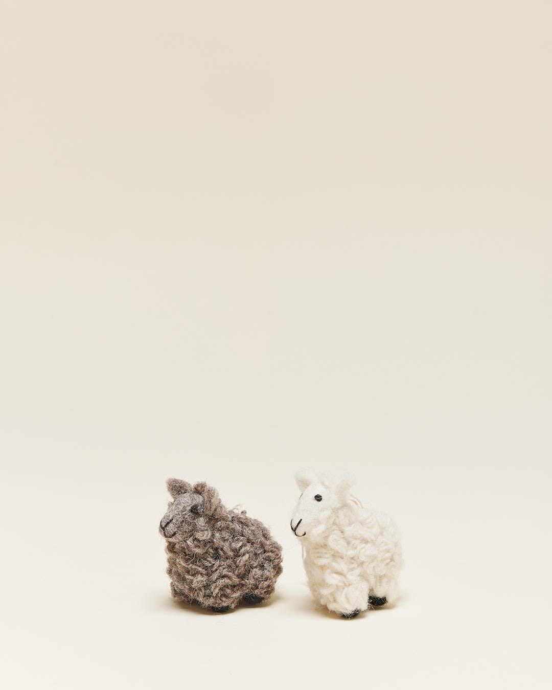 Felted Sheep Ornament