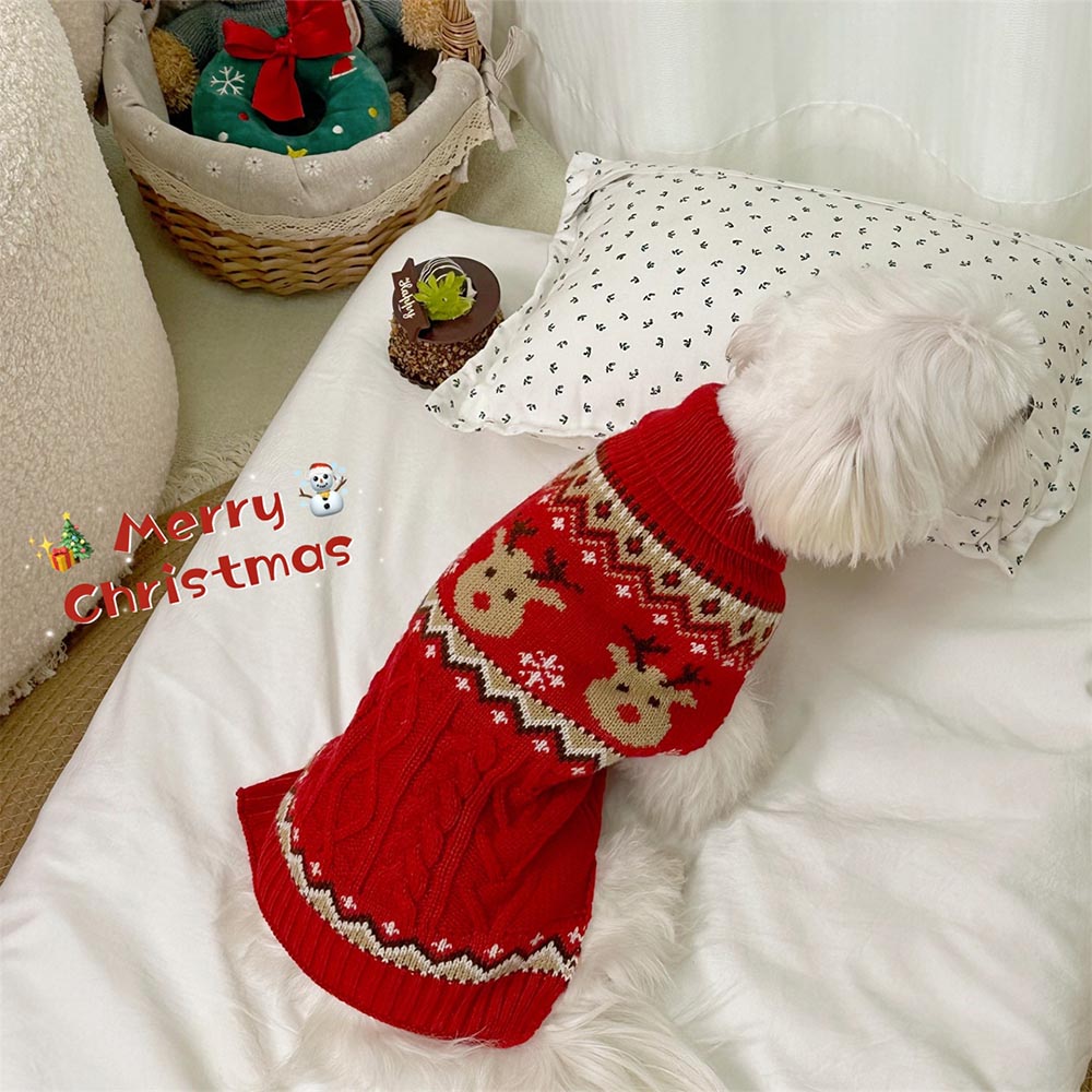 Gingerbread Man Christmas Pet Sweater