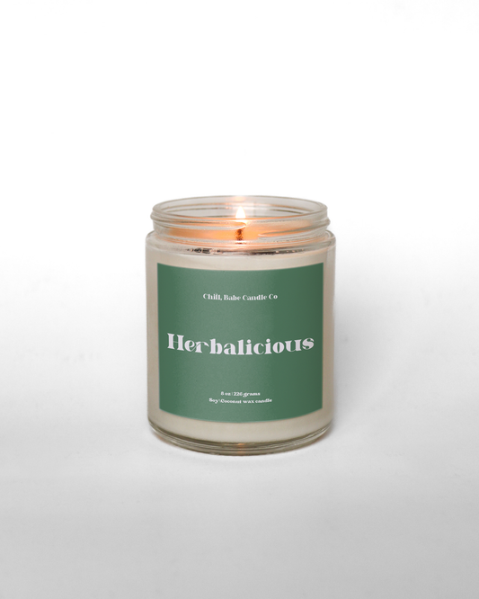 Herbalicious Candle | Oregano + Basil + Thyme