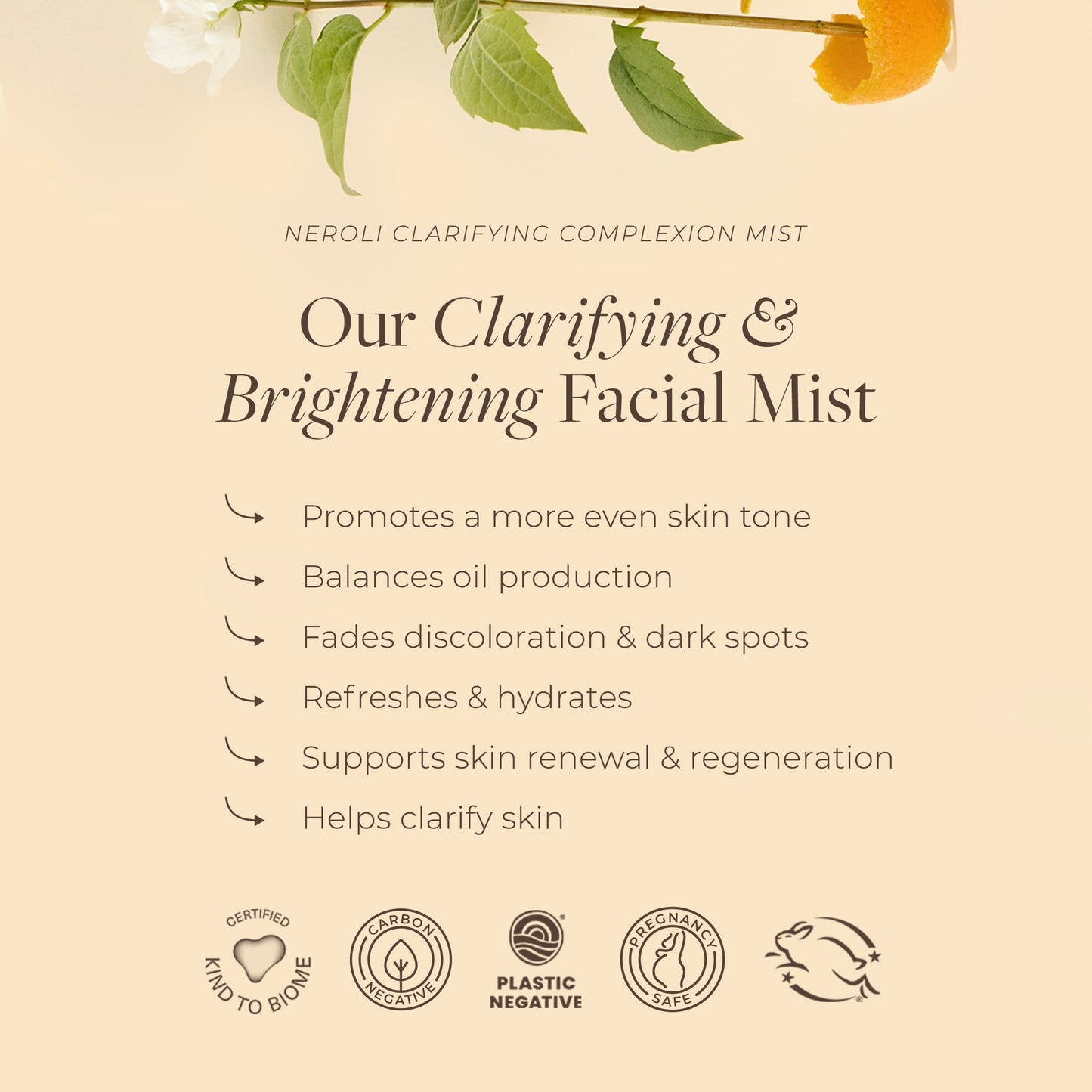 Neroli Clarifying Complexion Mist