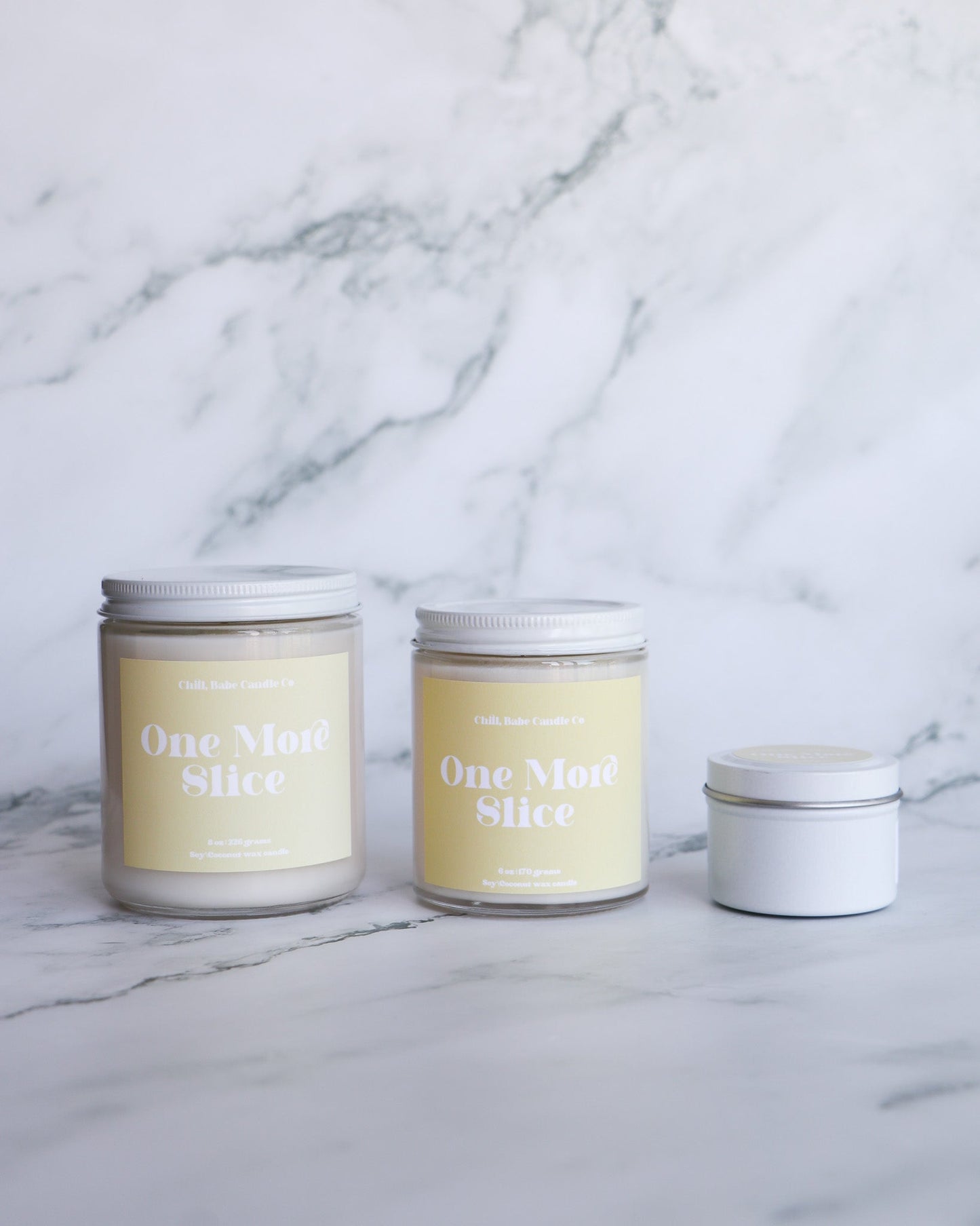 One More Slice Candle | Lemon + Butter + Cake