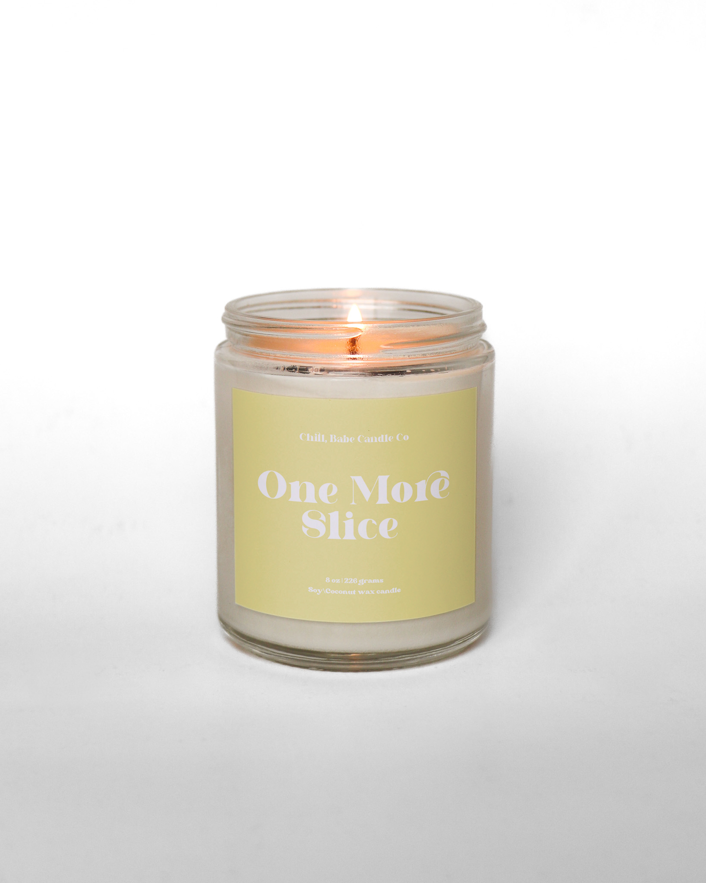One More Slice Candle | Lemon + Butter + Cake