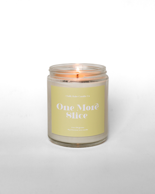 One More Slice Candle | Lemon + Butter + Cake
