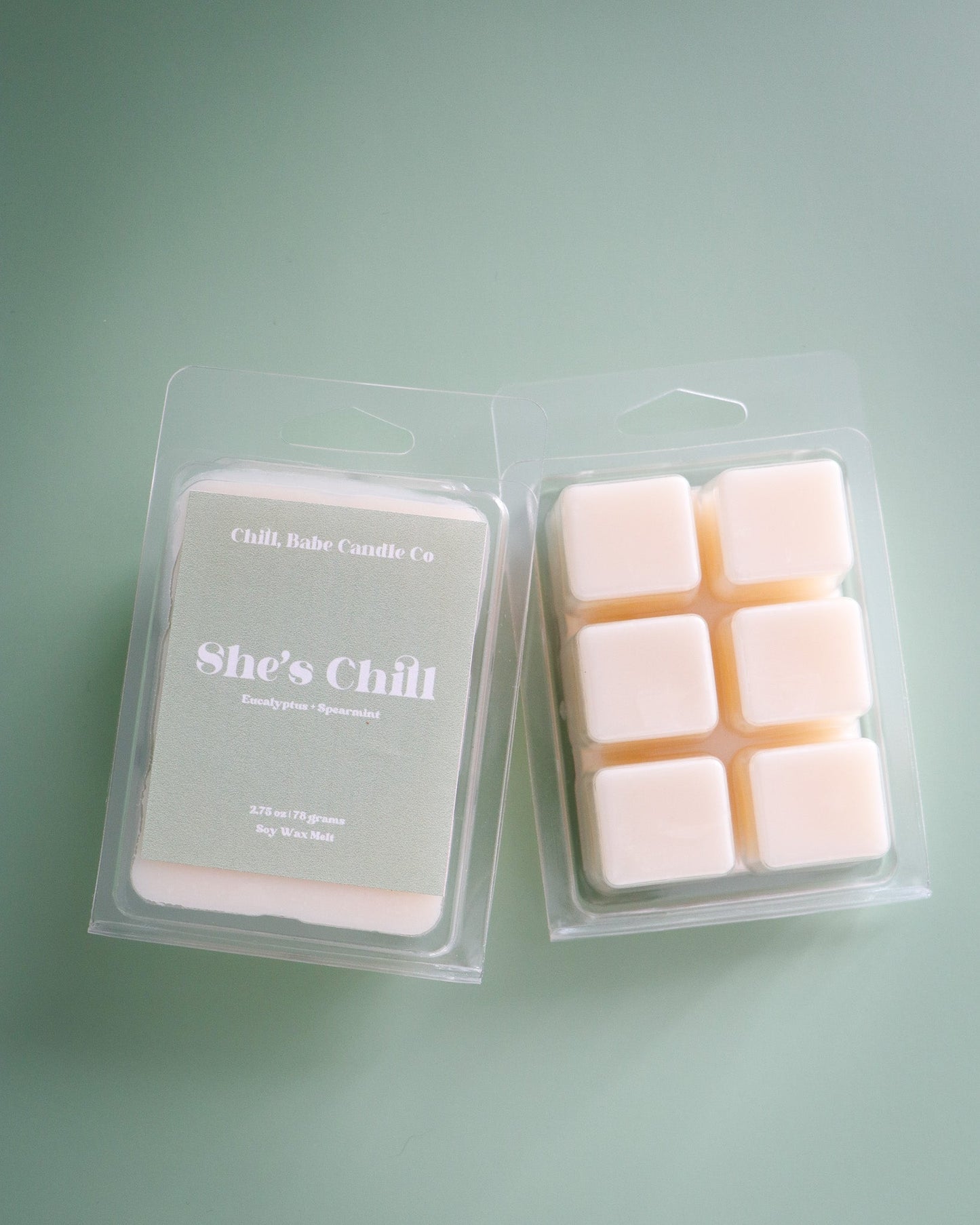 She's Chill Wax Melt | Eucalyptus + Spearmint