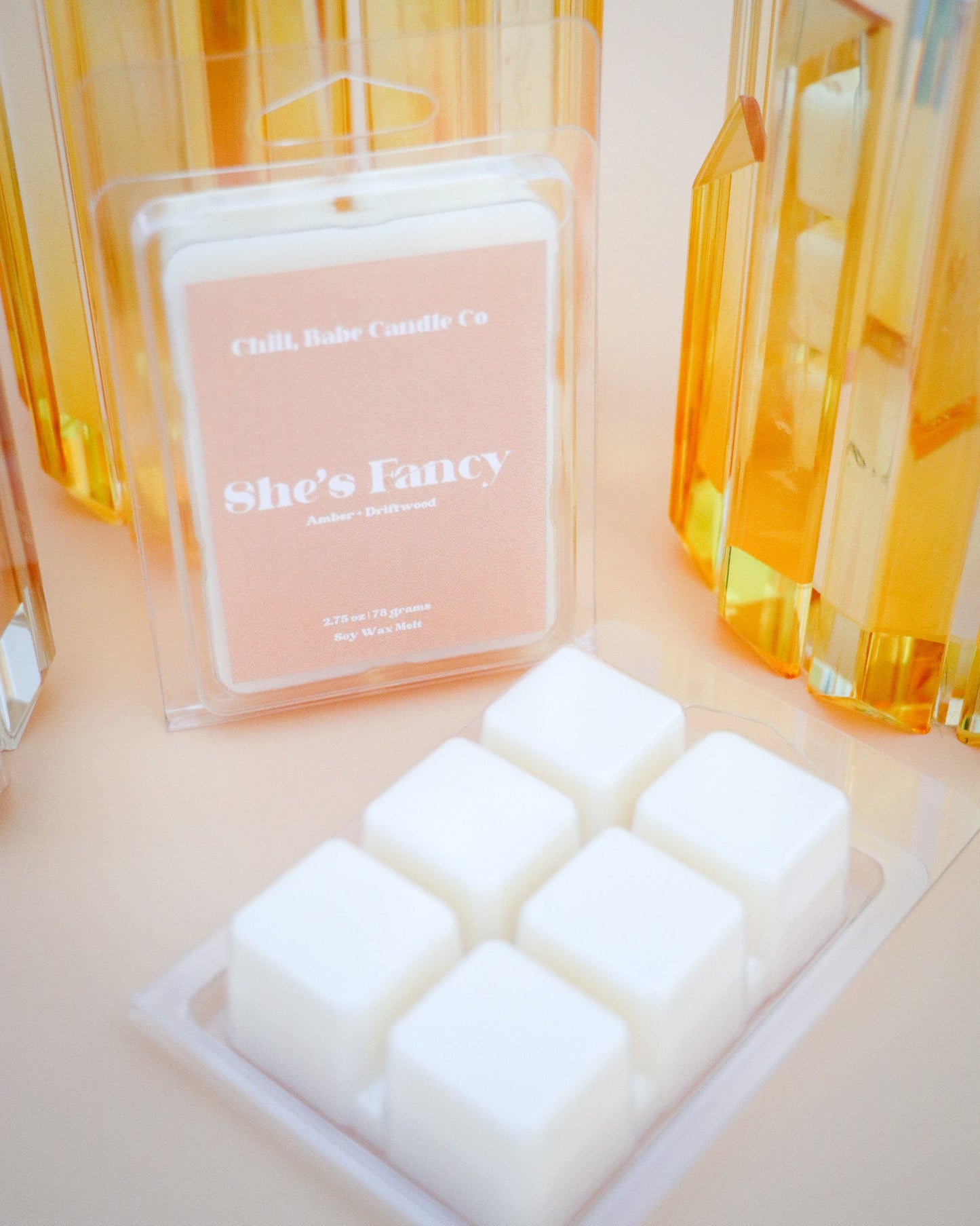 She's Fancy Wax Melt | Amber + Driftwood
