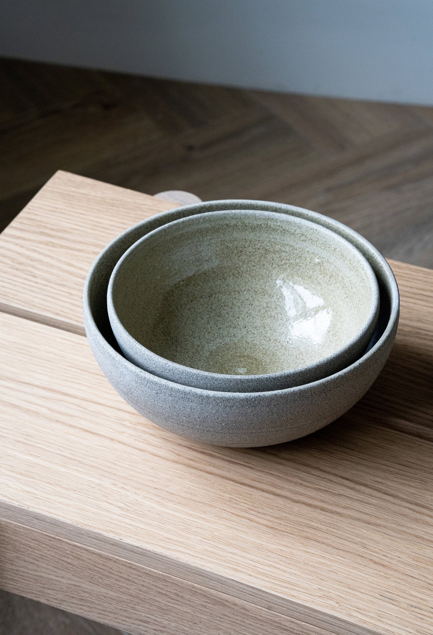 Stoneware Everyday Bowl "Concrete"