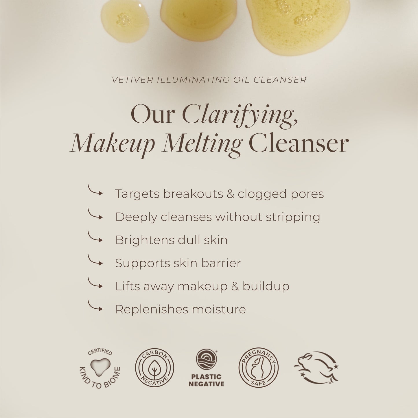 Vetiver Illuminating Oil Cleanser