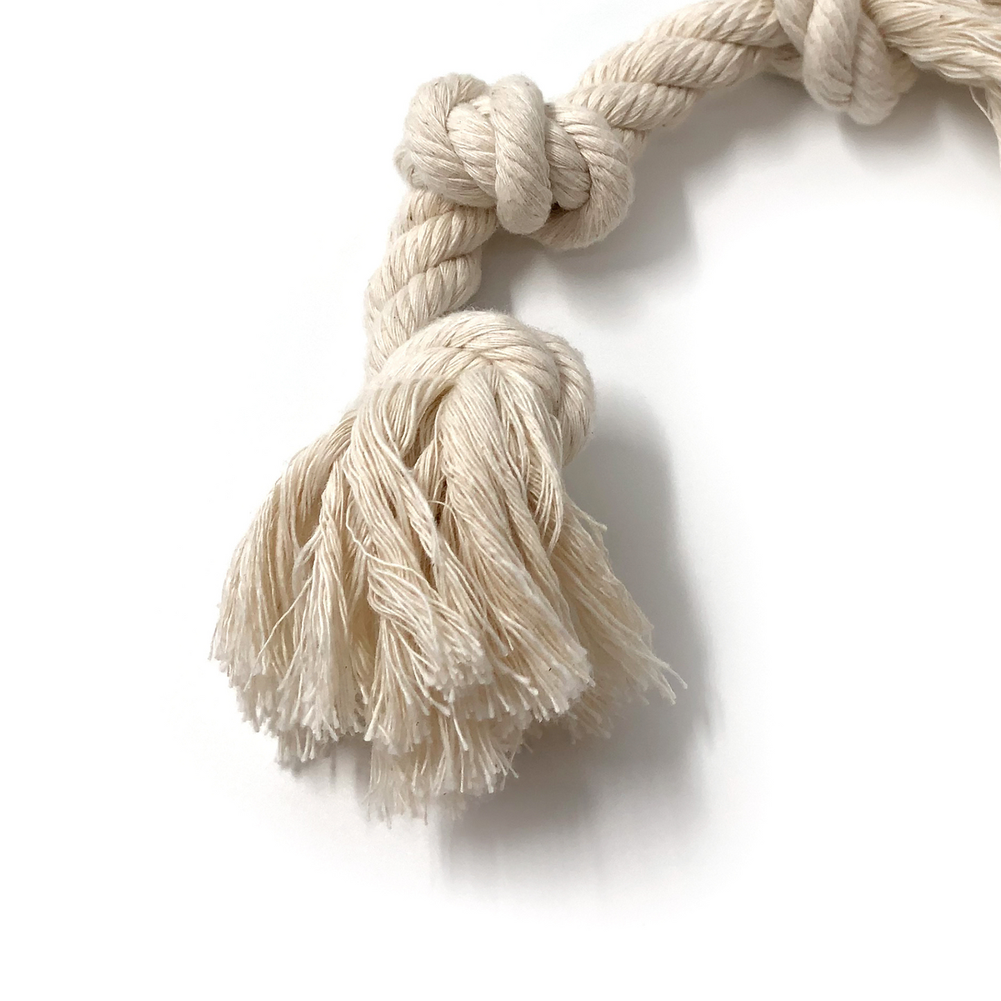 100% Organic Cotton Rope Dog Toy - 5 Sizes